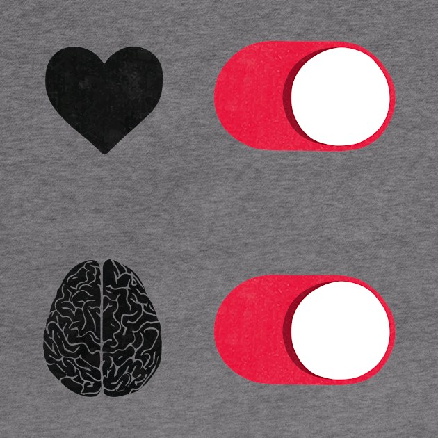 Heart On – Brain On switch by maivisto